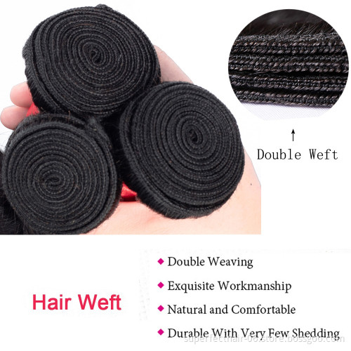Raw Indian Hair Unprocessed Virgin Human Hair Weave Loose Wave Bundles